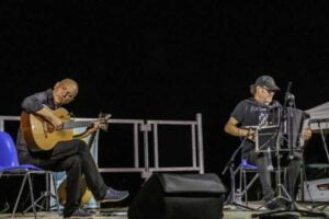 Da Sinistra, Claudio Farinone (chitarra) E Fausto Beccalossi (fisarmonica) © Foto Roberto Priolo