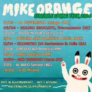 Mike Orange Spring Tour