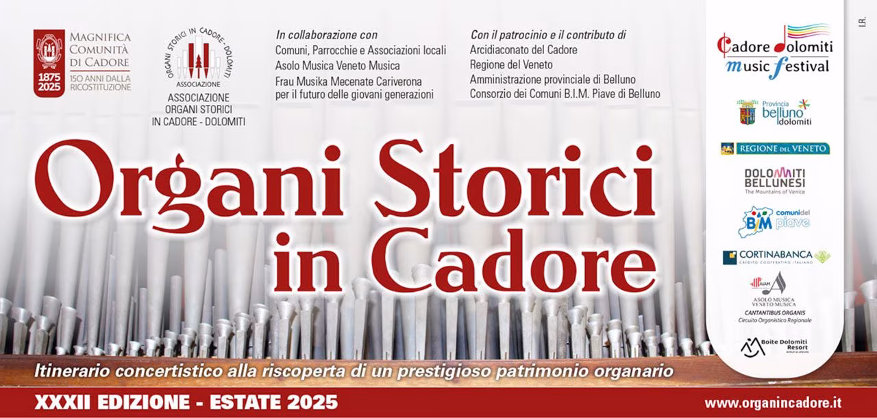 Organi storici in cadore banner