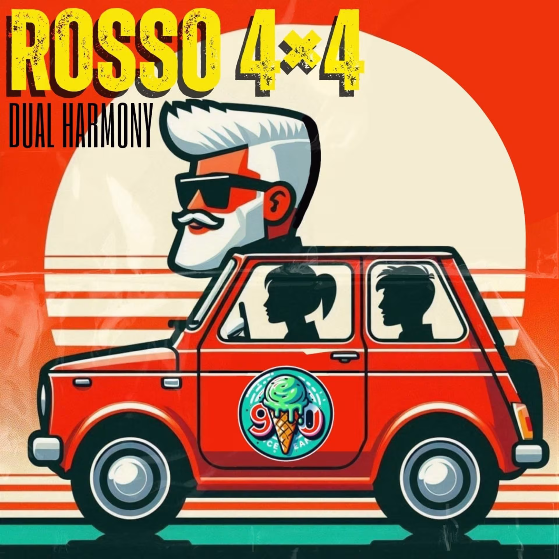 Copertina rosso 4x4