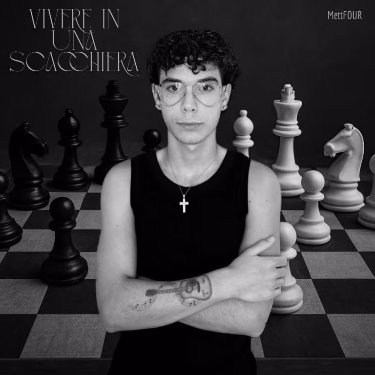 Copertina vivere in una scacchiera