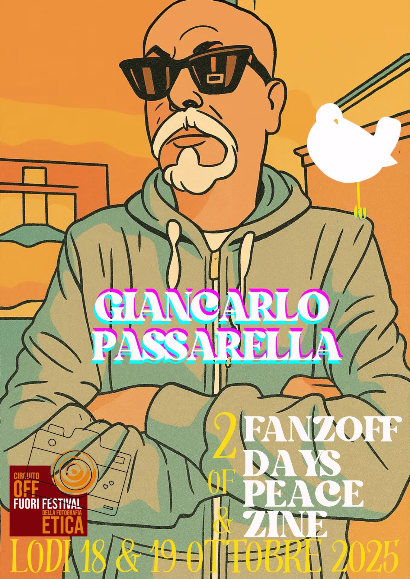 Fanzoff locandina con giancarlo passarella