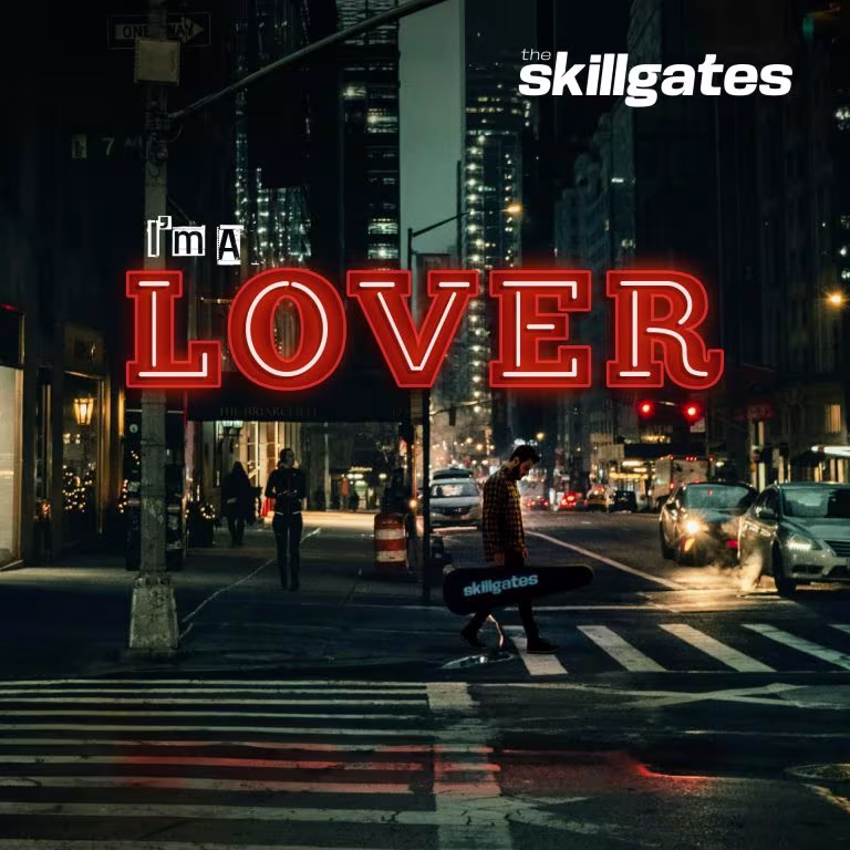 The skillgates i'm a lover cover artwork