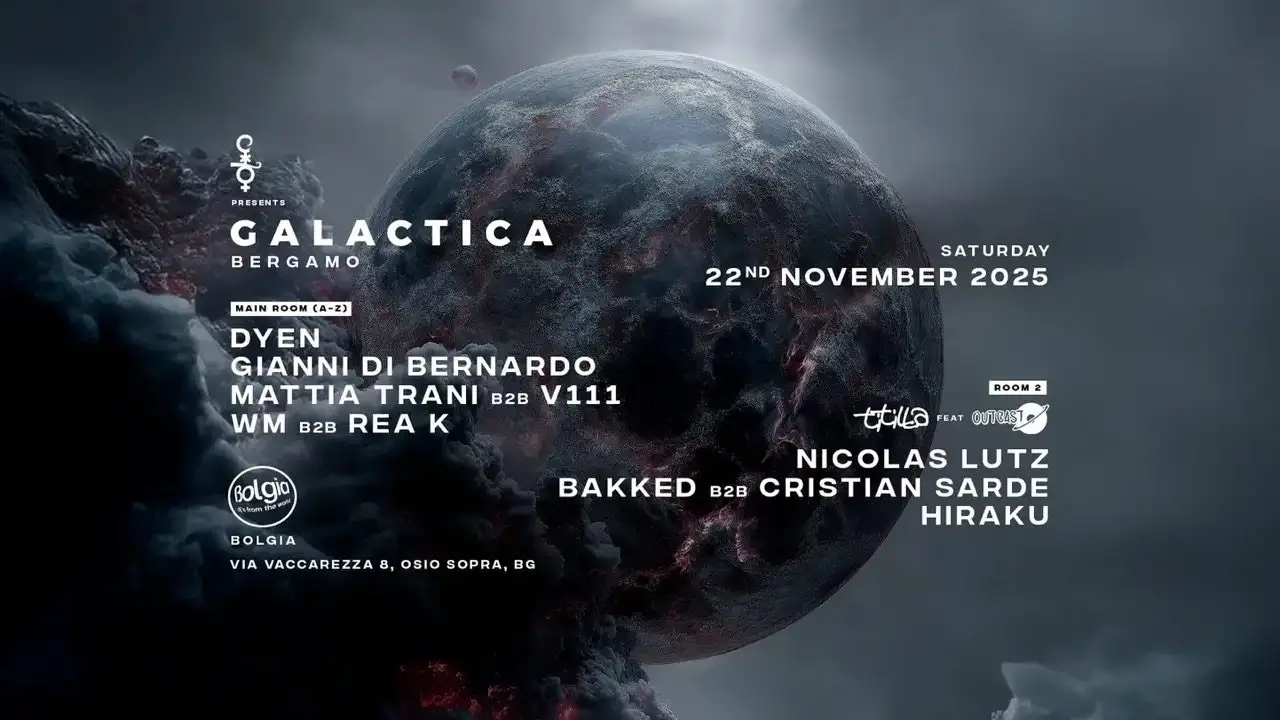22/11/25 Galactica al Bolgia – Bergamo