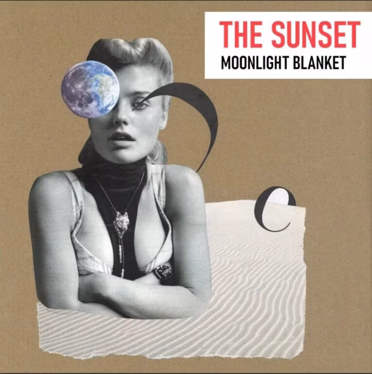 MOONLIGHT BLANKETS THE SUNSET