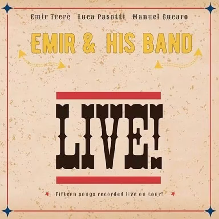 Emir & His Band Live cover album