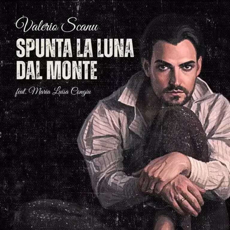 Valerio Scanu Spunta la luna dal monte feat. Maria Luisa Congiu COPERTINA SINGOLO