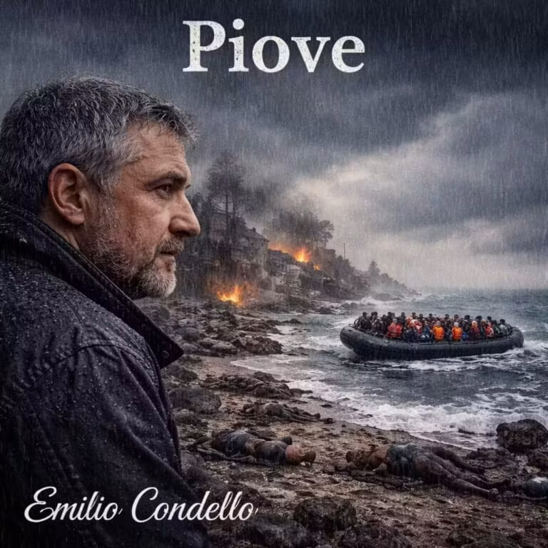 Copertina Piove Emilio Condello
