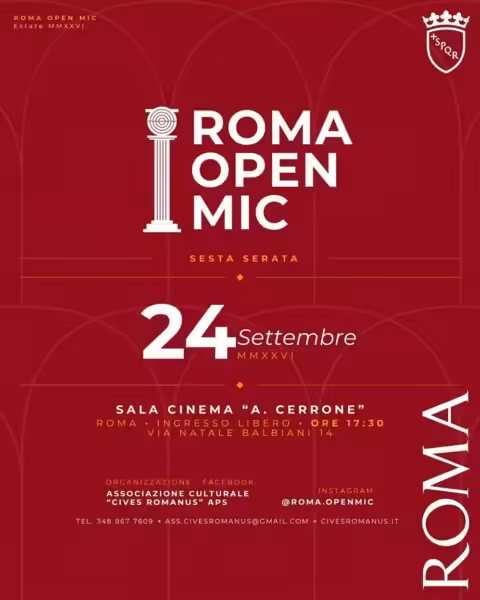 Relazione fine progetto Roma Open Mic Allegato