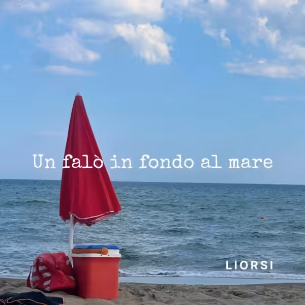 Un falò in fondo al mare COVER