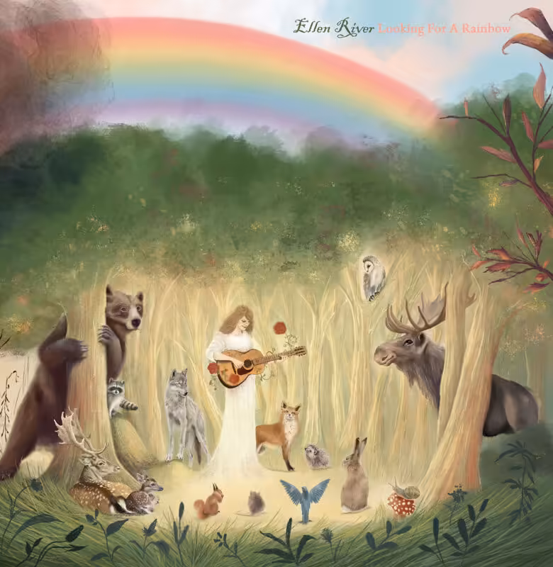 Ellen River Looking For A Rainbow Cover album